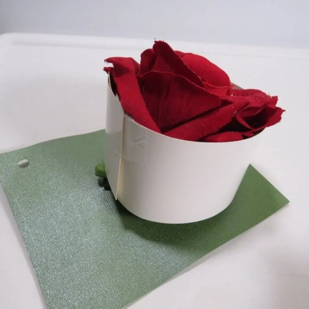 Rose Clip on Flower (for clothing, gift as bow, decor) on Alligator Clip #3